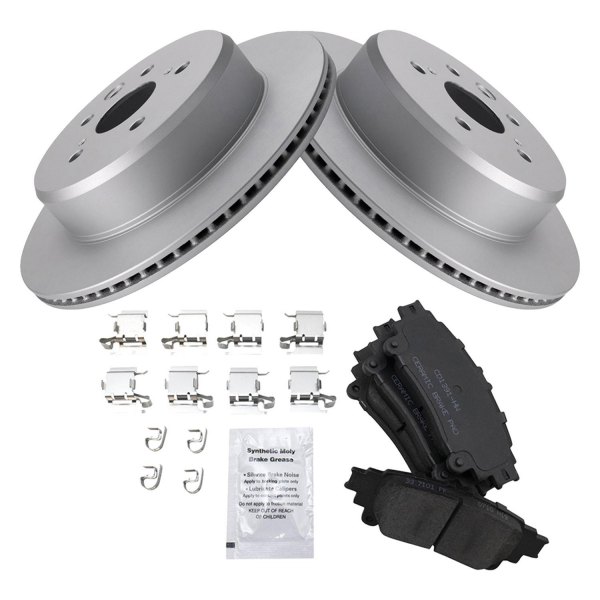 TRQ® - Rear Disc Brake Kit with Ceramic Pads