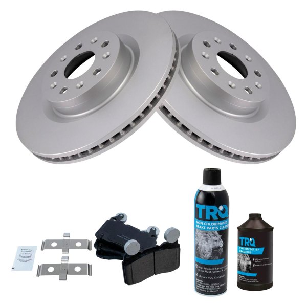 TRQ® - Front Disc Brake Kit with Ceramic Pads