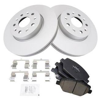 TRQ® - Front Disc Brake Kit with Ceramic Pads