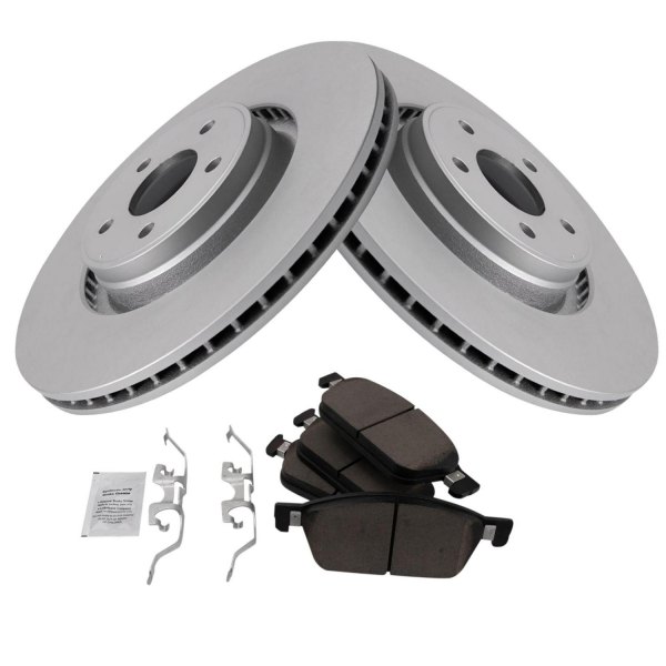 TRQ® - Front Disc Brake Kit with Ceramic Pads