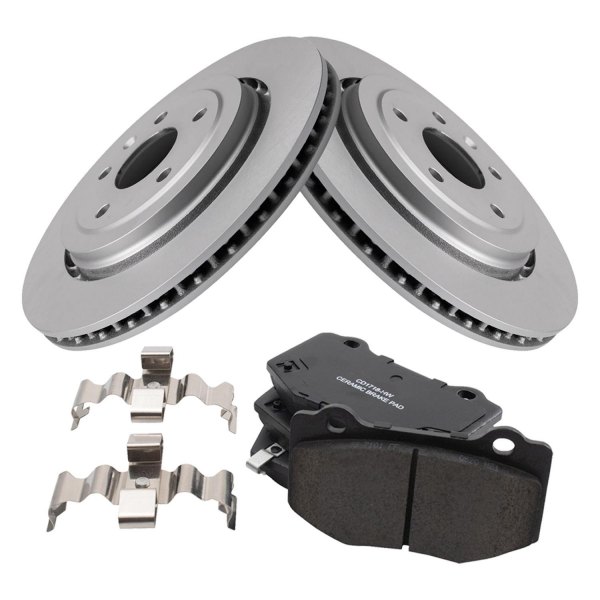 TRQ® - Rear Disc Brake Kit with Ceramic Pads