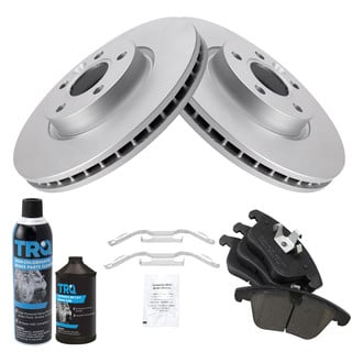 TRQ® - Front Disc Brake Kit with Ceramic Pads