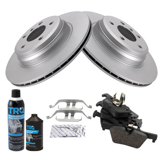 TRQ® - Rear Disc Brake Kit with Ceramic Pads