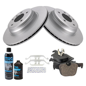 TRQ® - Rear Disc Brake Kit with Ceramic Pads