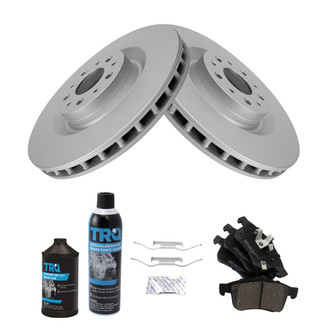 TRQ® - Front Disc Brake Kit with Ceramic Pads