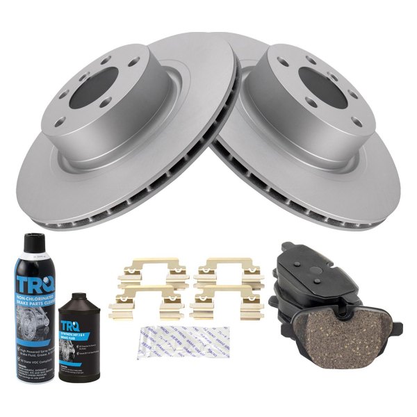 TRQ® - Rear Disc Brake Kit with Ceramic Pads