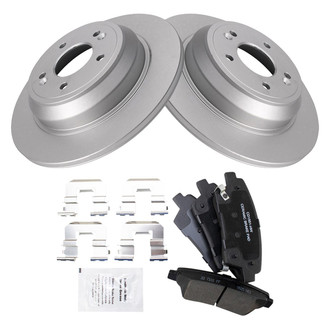TRQ® - Rear Disc Brake Kit with Ceramic Pads