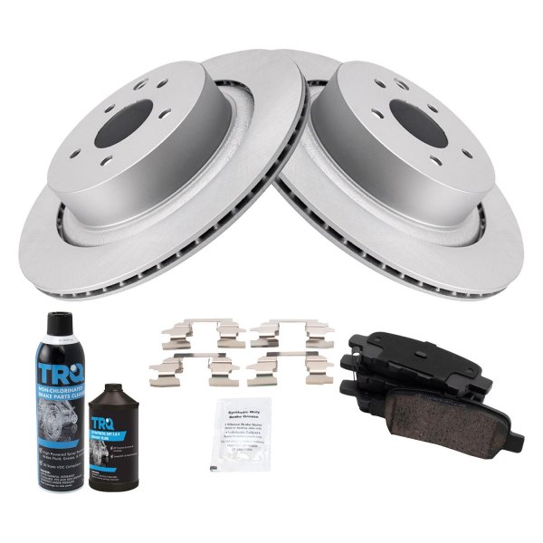 TRQ® - Rear Disc Brake Kit with Ceramic Pads