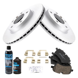 TRQ® - Front Disc Brake Kit with Ceramic Pads