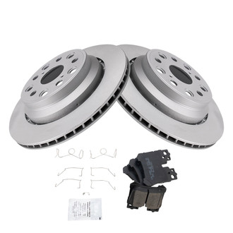 TRQ® - Rear Disc Brake Kit with Ceramic Pads