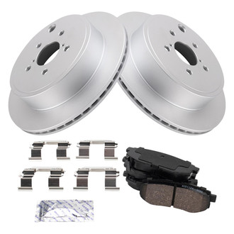 TRQ® - Rear Disc Brake Kit with Ceramic Pads