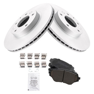 TRQ® - Front Disc Brake Kit with Ceramic Pads