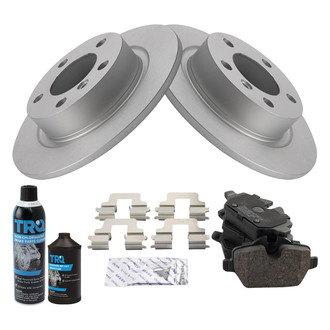 TRQ® - Rear Disc Brake Kit with Ceramic Pads
