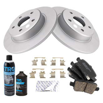 TRQ® - Rear Disc Brake Kit with Ceramic Pads