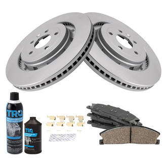 TRQ® - Front Disc Brake Kit with Ceramic Pads