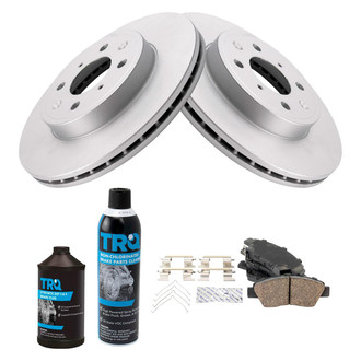 TRQ® - Front Disc Brake Kit with Ceramic Pads