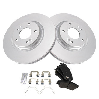 TRQ® - Front Disc Brake Kit with Ceramic Pads