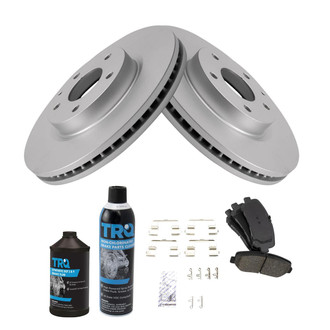 TRQ® - Front Disc Brake Kit with Ceramic Pads