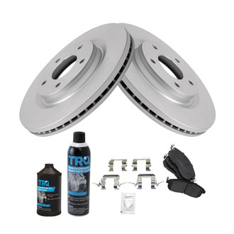 TRQ® - Front Disc Brake Kit with Ceramic Pads