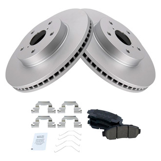 TRQ® - Front Disc Brake Kit with Ceramic Pads