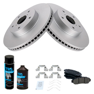 TRQ® - Front Disc Brake Kit with Ceramic Pads