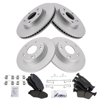 TRQ® - Disc Brake Kit with Ceramic Pads