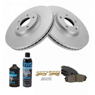 TRQ® - Front Disc Brake Kit with Ceramic Pads