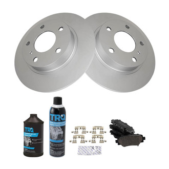 TRQ® - Rear Disc Brake Kit with Ceramic Pads