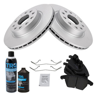 TRQ® - Front Disc Brake Kit with Ceramic Pads