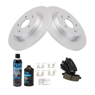 TRQ® - Rear Disc Brake Kit with Ceramic Pads