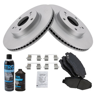 TRQ® - Front Disc Brake Kit with Ceramic Pads