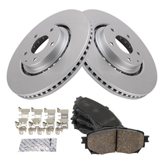 TRQ® - Front Disc Brake Kit with Ceramic Pads