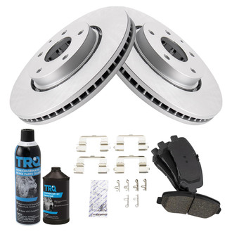 TRQ® - Front Disc Brake Kit with Ceramic Pads