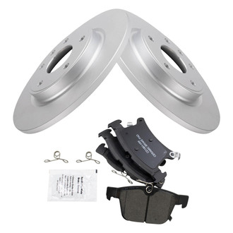 TRQ® - Rear Disc Brake Kit with Ceramic Pads
