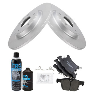 TRQ® - Rear Disc Brake Kit with Ceramic Pads