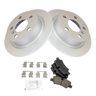 TRQ® - Rear Disc Brake Kit with Ceramic Pads