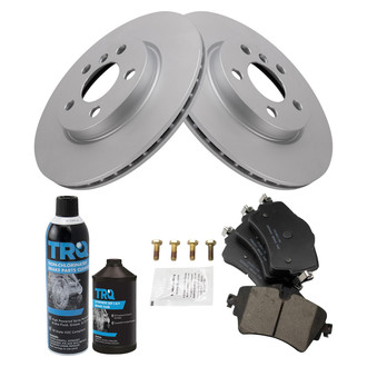 TRQ® - Front Disc Brake Kit with Ceramic Pads