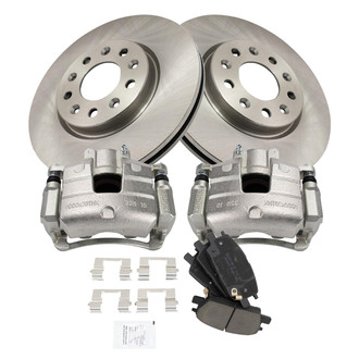 TRQ® - Disc Brake Kit with Ceramic Pads and Calipers