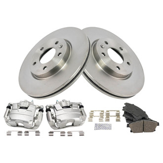 TRQ® - Disc Brake Kit with Ceramic Pads and Calipers