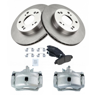 TRQ® - Disc Brake Kit with Ceramic Pads and Calipers