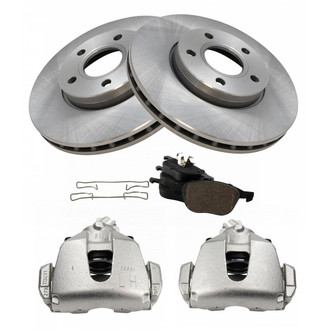 TRQ® - Disc Brake Kit with Ceramic Pads and Calipers