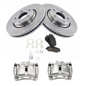TRQ® - Disc Brake Kit with Ceramic Pads and Calipers