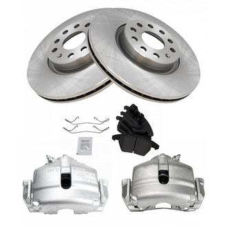 TRQ® - Disc Brake Kit with Ceramic Pads and Calipers