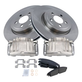 TRQ® - Front Disc Brake Kit with Ceramic Pads and Calipers