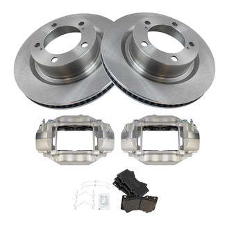 TRQ® - Disc Brake Kit with Ceramic Pads and Calipers