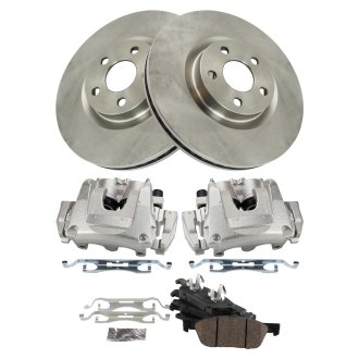 Brake And Rotor Kit Complete Front & Rear Drilled & Slotted Brake Kit For Chevy Silverado/GMC Sierra 2500/3500HD Silverado Brake Kit - Foto 4