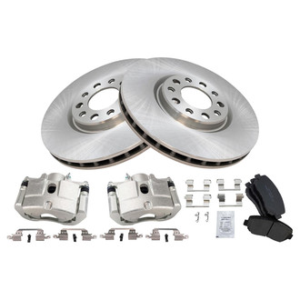 TRQ® - Disc Brake Kit with Ceramic Pads and Calipers