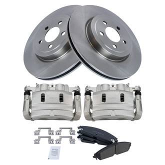 TRQ® - Disc Brake Kit with Ceramic Pads and Calipers