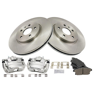TRQ® - Disc Brake Kit with Ceramic Pads and Calipers
