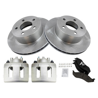 TRQ® - Disc Brake Kit with Ceramic Pads and Calipers